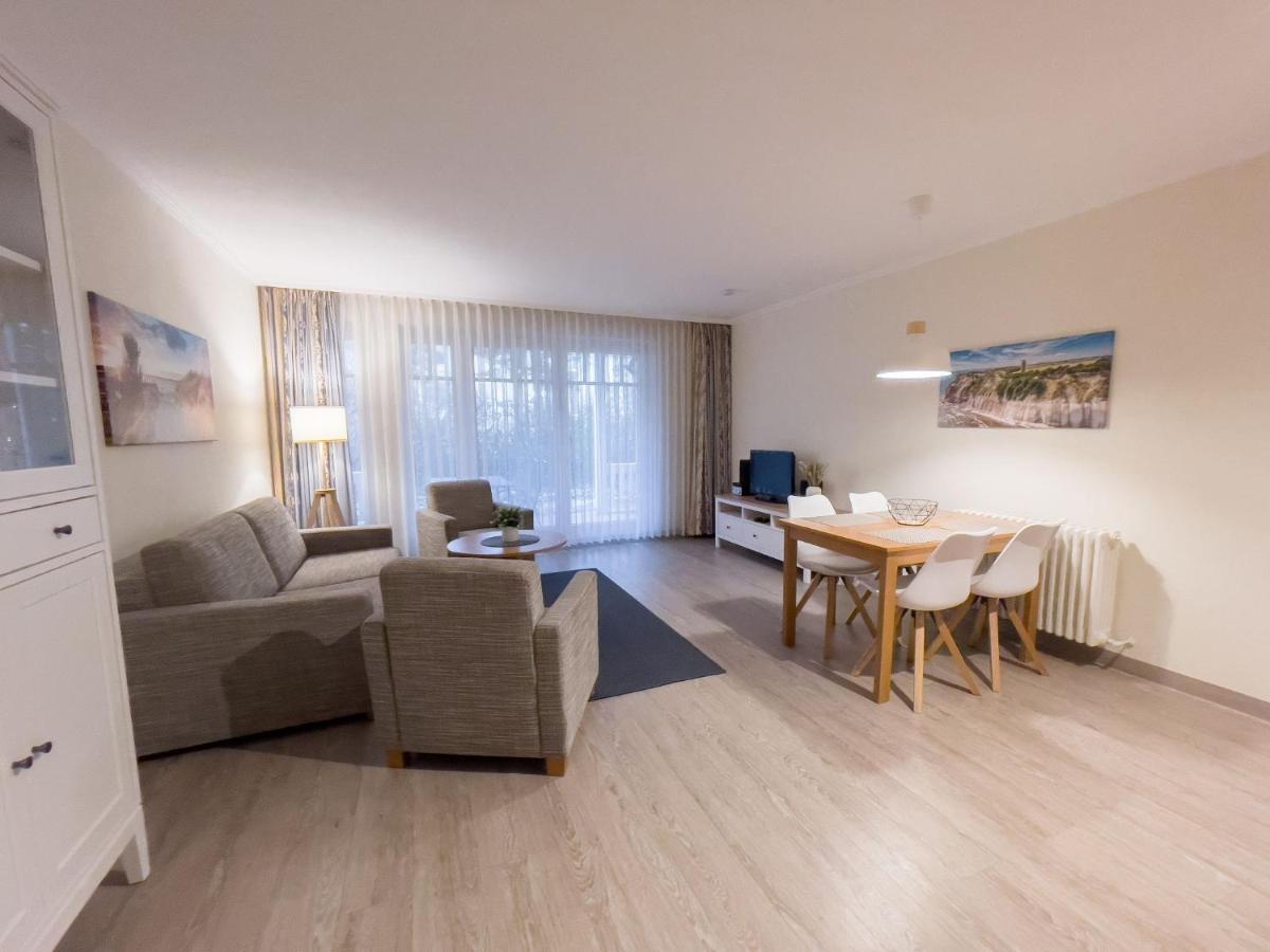 Duenenpark Binz - Komfort Ferienwohnung Mit 1 Schlafzimmer Und Terrasse Im Erdgeschoss 251 Luaran gambar